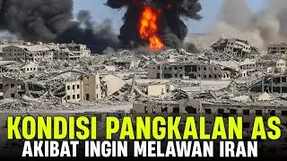 PANGKALAN AS TERKENA SERBU RUDAL FATTAH IRAN‼️ISR4EL GIGIT JARI GAGAL DAPAT BANTUAN‼️