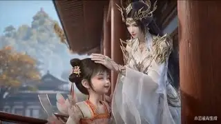 [ BTTH ] Xiao Xiao trying to practice some techniques and daddy' xiao yan helping 😘| battle though 😘