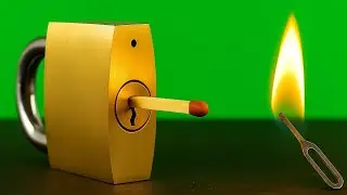 How to Open Lock with a Simple Pin 😳 | Real Experiment Tutorial#LifeHacks#ViralVideo