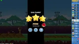 Angry Birds Friends Tournament 114 Week 113 Level 4 High Score 249k (PU's + Golden Slingshot) (PC)