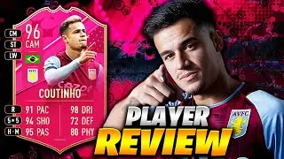 🔥 96 FUTTIES COUTINHO IS CRACKED! 🔥 FIFA 23 PLAYER REVIEW!
