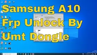 Samsung A10 Frp Unlock By Umt Dongle @ismailtel1