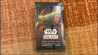 Topps Star Wars Galaxy 2025 - Christmas box rip