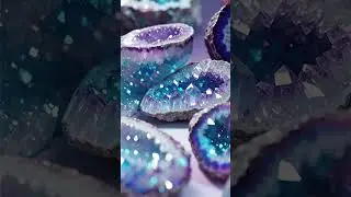 Tapping Crystal Geodes: Pure ASMR Experience