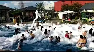Mesin Mandi Busa ; Machine Foam Party dengan daya tembak yang mantap