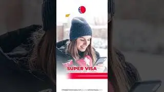 Visitor Visa vs Super Visa #studyabroad #studyvisa #supervisa #visitorsvisa
