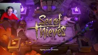 Trying out Sea of Theives!
