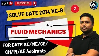 Solve GATE - 2014 XE- B (Fluid Mechanics) | Lec 2 #GATE2014XEPaper #FluidMechanics #GATE2014XE
