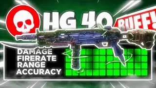 The BEST HG 40 Gunsmith in (SEASON 6) No Recoil Fast ADS High Accuracy in COD Mobile... (META)