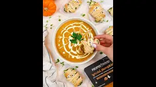 Vegan Jalapeno Popper Mummies  I  Easy Halloween Recipes, Savory Vegan Appetizers, Easy Lunch Recipe
