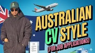 Australian CV Style (For Job Applications)✅