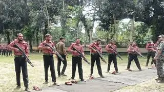 Ansar VDP 21 Days Training. Pump action shotgun Training. Jhenaidah Head Office.
