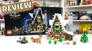 The LEGO Elf Club House 2020 Christmas Set Review - LEGO Set # 10275