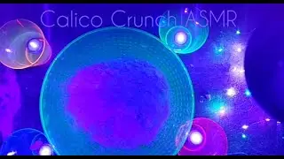 ASMR satisfying gym chalk crushing and crumbling in water..by @calicicrunchasmr#neoneffects