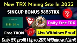 New trx cloud maining wabsit |usdt earning site || best trx wab|#cloudminig #trxbest #forexusd today