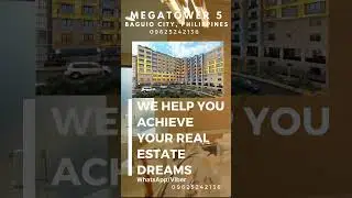 Stunning Studio Unit with balcony @ Megatower 5 Residences Condo