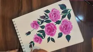 Beautiful Flower Painting | Easy & Satisfying Art |