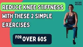 Reduce Knee Stiffness With 2 Simple Exercises || Rosaria Barreto