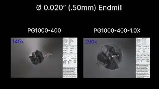 PG1000-400-1.0X for Inspecting Small / Micro Tools as small as 0.010