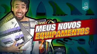 Meus novos equipamentos IRADOS, para minhas Pranchas de Surf