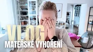 MATEŘSKÉ VYHOŘENÍ 🔥🤰🏻 ALERGICKÁ REAKCE MALÉHO 😱🍊 | VLOG