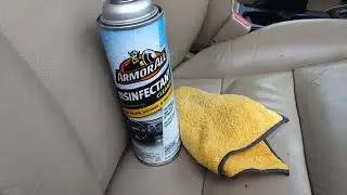 armorall disinfect cleaner degreaser how deep will this clean leather seats 💺