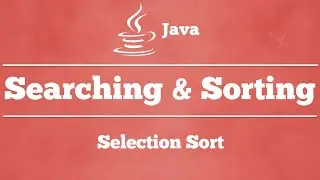 Selection Sort In Java(Hindi)
