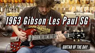 Gibson Les Paul SG Standard Cherry 1963 года | Гитара дня