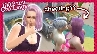 im back and i already romanced 3 sims oops! | 100 Baby Challenge Ep. 52a | Sims 4