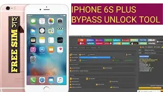 IPhone 6s Plus iOS 15.8 ICloud Bypass with Sim working 100% By UnlockTool, ICloud Locked to owner
