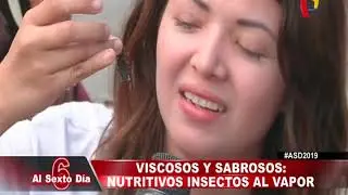 Viscosos y sabrosos: atr&eacute;vete a probar estos nutritivos insectos al vapor