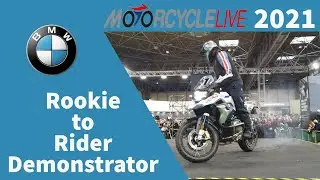 Motorcycle live 2021 BMW rookie to rider demonstrator