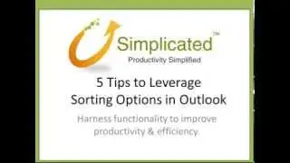 5 Tips to Leverage Sorting Options in Outlook