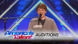 Ryan Beard: Homeschooled Singer Charms the Ladies with Humorous Tune - America's Got Talent 2016