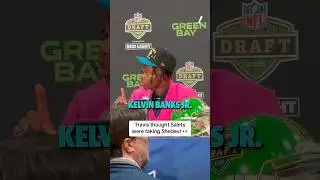 Travis Hunter Hoped The Saints Were Drafting Shedeur Sanders 👀 #nfldraft #nfl