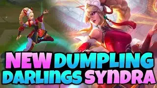 *NEW* DUMPLING DARLINGS SYNDRA Skin on PBE! (vs Erick Dota) | briikachu | League of Legends