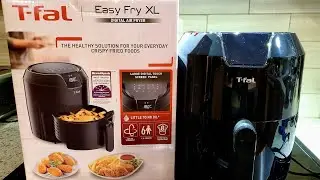Распаковка цифровой аэрофритюрницы T-fal Easy Fry XL