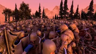 22000 Spearmans VS 20000 Wild Mans - Ultimate Epic Battle Simulator 2 - UEBS 2