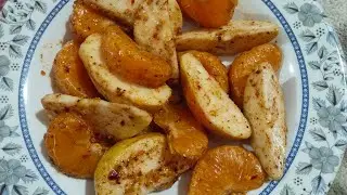مصالحے دار کھٹے میٹھے امرود اور مالٹے