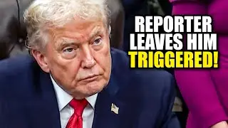 Trump Throws HISSY FIT After Reporter Corners Him On Health Care