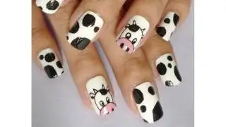 Todos los Estilos de Moda U&ntilde;as decoradas con animales animados