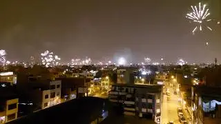 Navidad 2025 en Lima - Los Olivos (Fireworks) &iquest;C&oacute;mo se ve&iacute;a las calles?