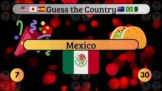 How smart are you? | Guess the Country 🇪🇸 🇭🇲 🇺🇲 from the Emojis Quiz 🍕 🍝!!! #quiz #emoji #countries