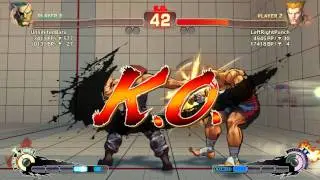 UnlimitedBaru (SA) vs LeftRightPunch (GU) | SSF4: Arcade Edition PC - Ranked Match