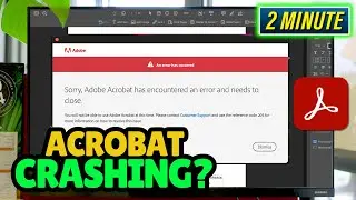 How to Fix Adobe Acrobat Keeps Crashing Problem 2026