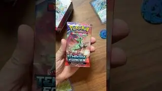 Pokemon Scarlet & Violet - Temporal Forces Booster Pack 1 #cardgame  #pokemon  #pokemoncards