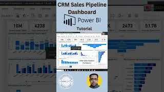 CRM Sales Pipeline Dashboard in Power BI - Intro