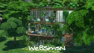 BUILDING an INSIDE-OUT house! #speedbuild #sims4