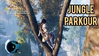 teach kanen how to climb . parkour  assassin's Creed 3 Remastered
