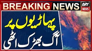 Fire Erupts on Margalla Hills! - Breaking